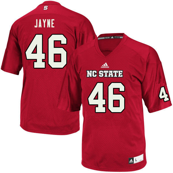 Men #46 Andrew Jayne NC State Wolfpack College Football Jerseys Sale-Red - Click Image to Close